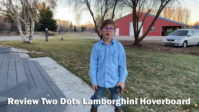 Review Two Dots Lamborghini Hoverboard