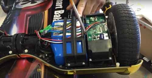 Hoverboard motor adjustment