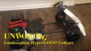 Lamborghini HyperGOGO GoKart Unboxing
