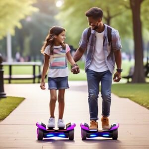 Hoverboarding with Adjustable Speed
