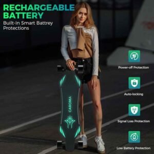 Caroma 6AH Blue Electric Skateboards