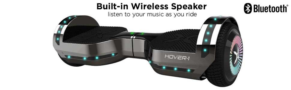 Chrome Electric Hoverboard
