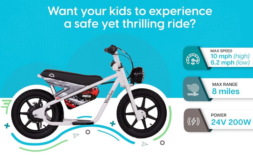 Droyd Electric Bike for Kids