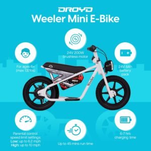 Droyd Electric Bike for Kids