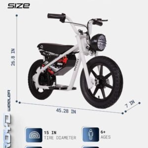 Droyd Weeler Electric Mini Bike for Ages 6