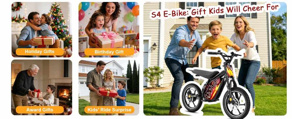 eAhora S4 Young Electric Dirt Bike