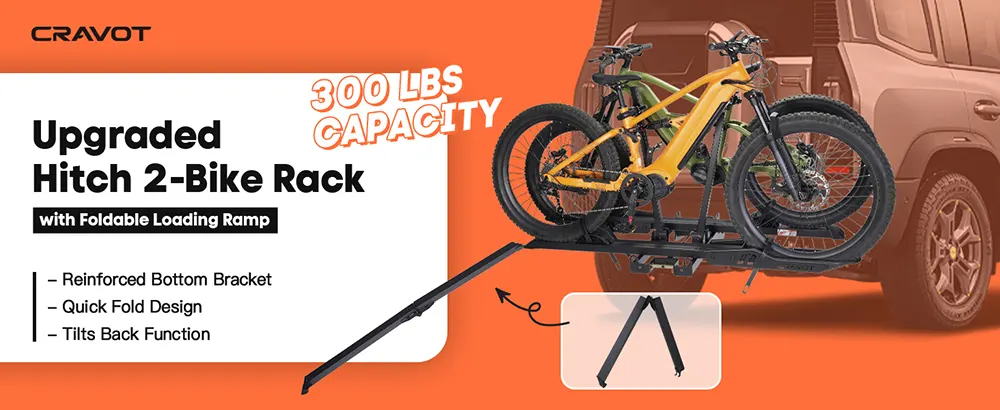 300 lbs Capacity Foldable Bike Racks