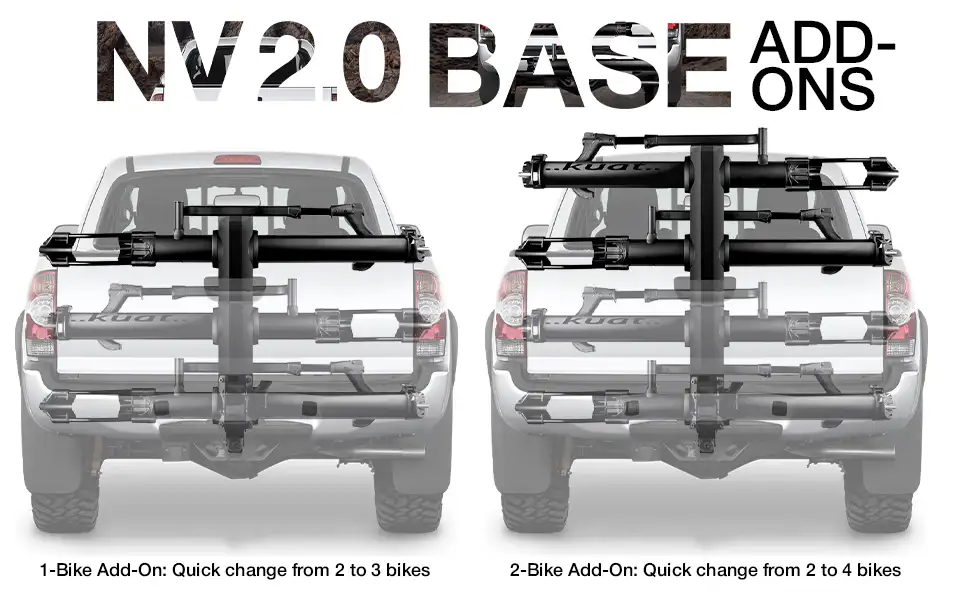 KUAT NV Add-On 2.0-2" - +2-Bike Rack