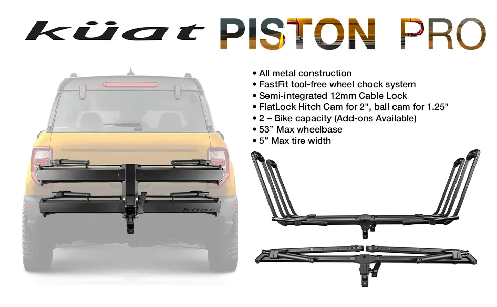 KUAT Piston Pro 1.25" Platform Rack