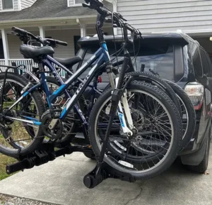 Lightweight Durable Steel Bicycle Car Rack