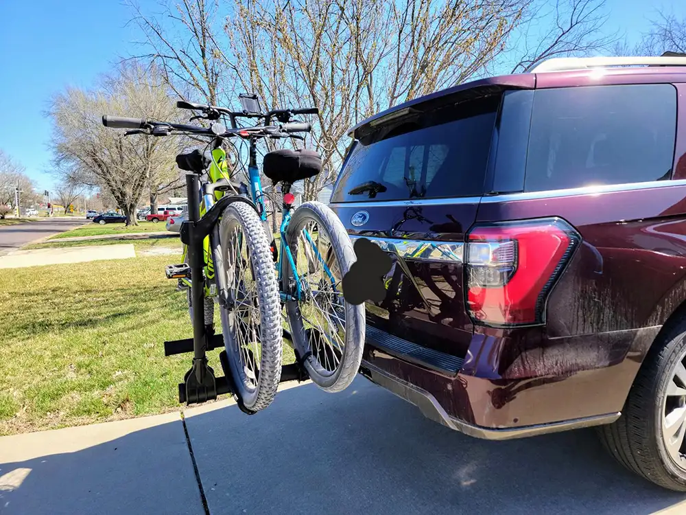 Lightweight Durable Steel Bicycle Car Rac