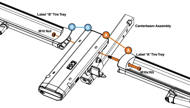 Tray Assembly - Expanded View