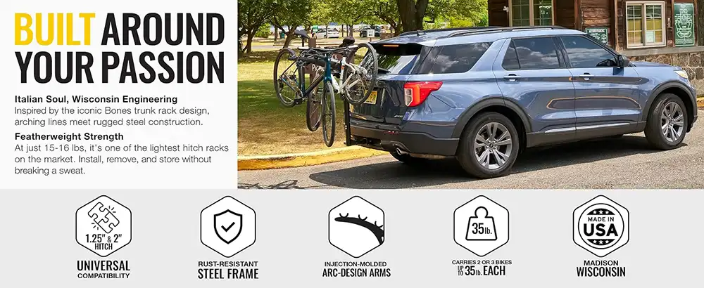 Saris Bones 2 Bike Hitch Rack