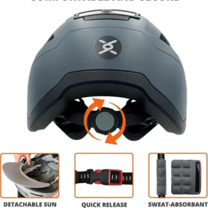 Xnito Bike Helmet with LED