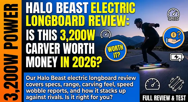 Halo Beast Electric Longboard Review
